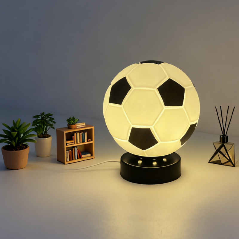 Desk Setup Decor - Lampa Stołowa LED w Kształcie Piłki