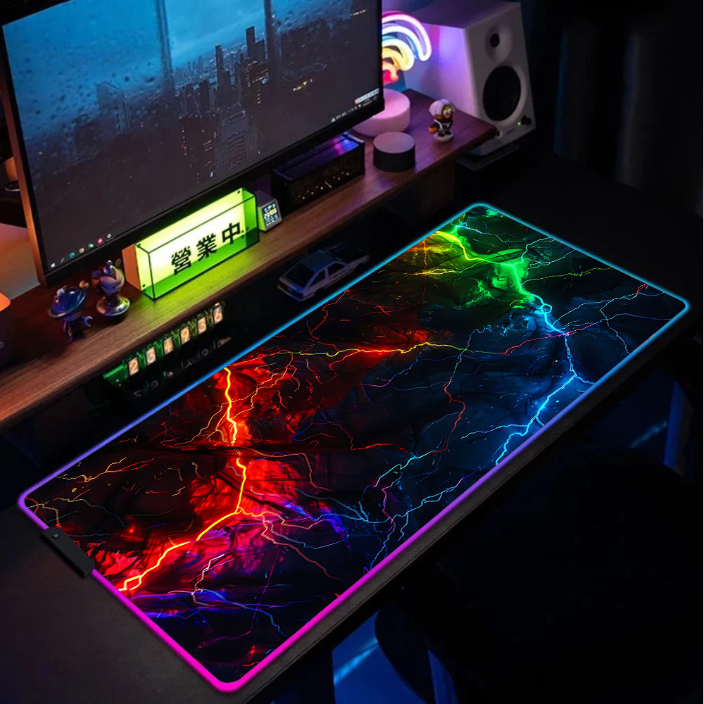 Desk Setup Rgb - Podkładka pod mysz dla graczy XXL