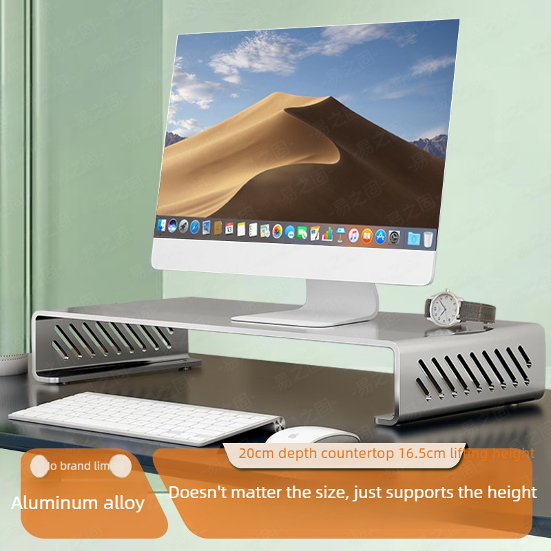 Desk Setup Monitor And Laptop - Podstawka pod monitor komputerowy, ergonomiczny organizer