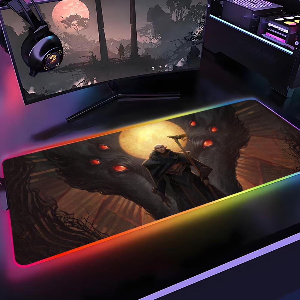 Desk Setup Rgb - Dragon Age The Veilguard Podkładka pod