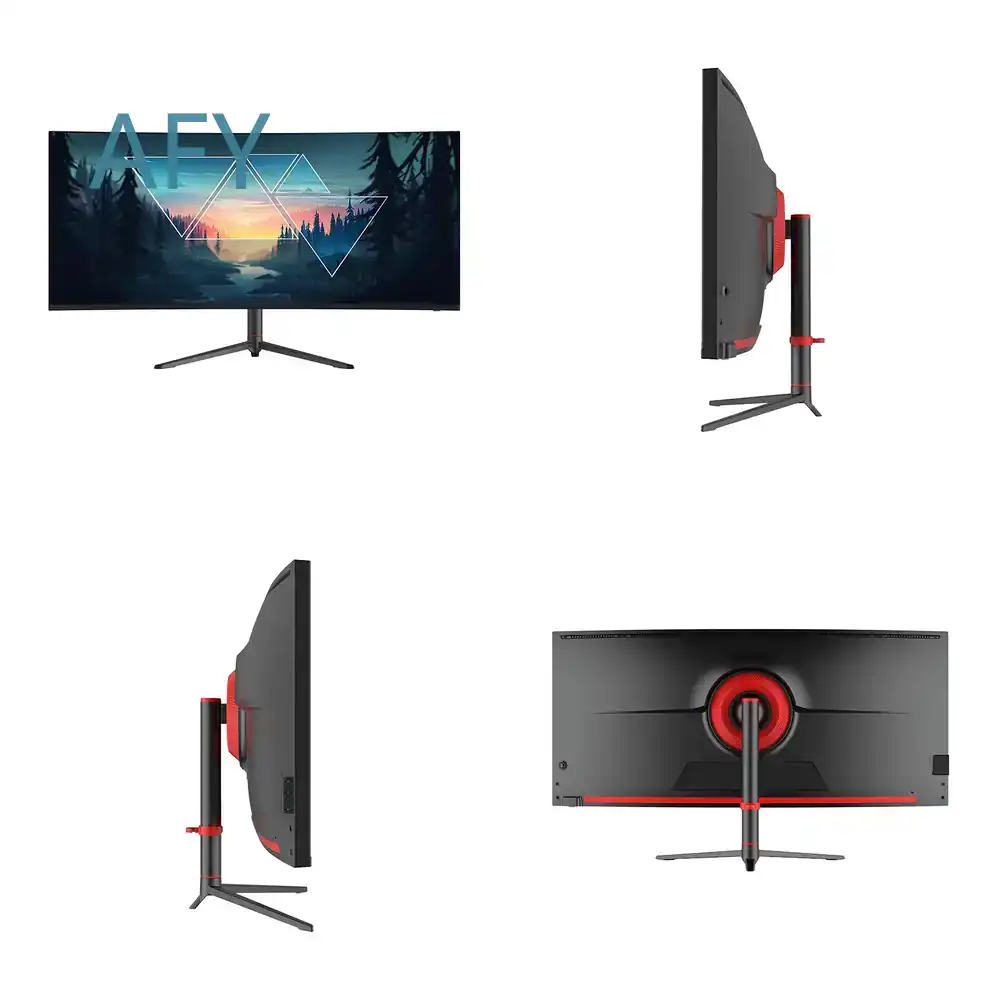 Dual Monitor Desk Setup - Monitor gamingowy Flashworth 34 cale 4K