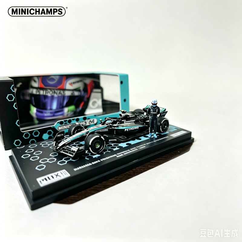 Desk Setup Decor - MINICHIAMPS 1:64 Malezja MDX Exhibition F1