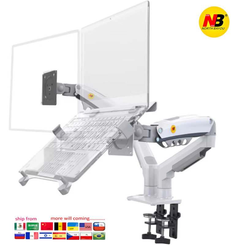 Uchwyt na monitor do biurka NB – Dual Monitor Desk Setup recenzja i cena