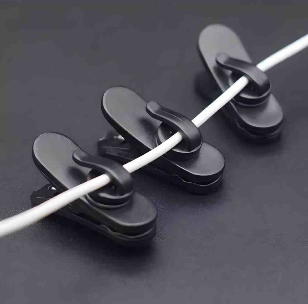10 szt. Obrotowych klipsów do  – Headphone Hook Under recenzja i cena