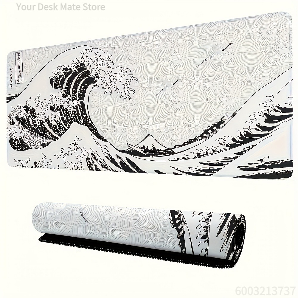 Czarno-biała mata na biurko XX – Desk Setup Aesthetic recenzja i cena