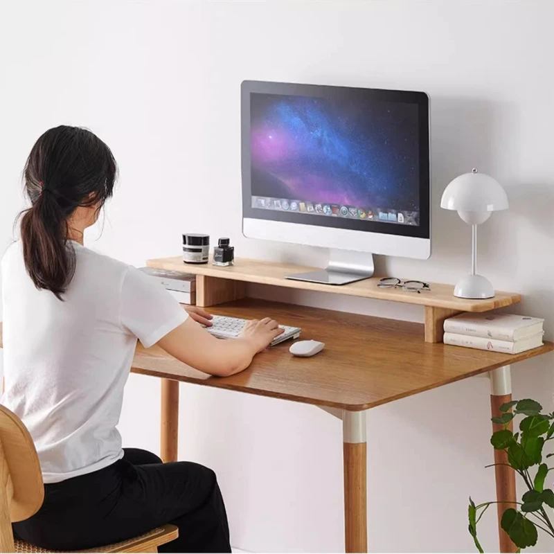 Drewniany stojak pod monitor d – Desk Setup Monitor And Laptop recenzja i cena