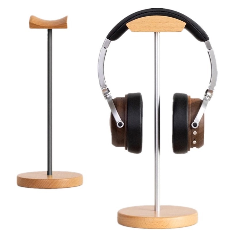 Stojak na słuchawki z drewna o – Headphone Hook Under recenzja i cena