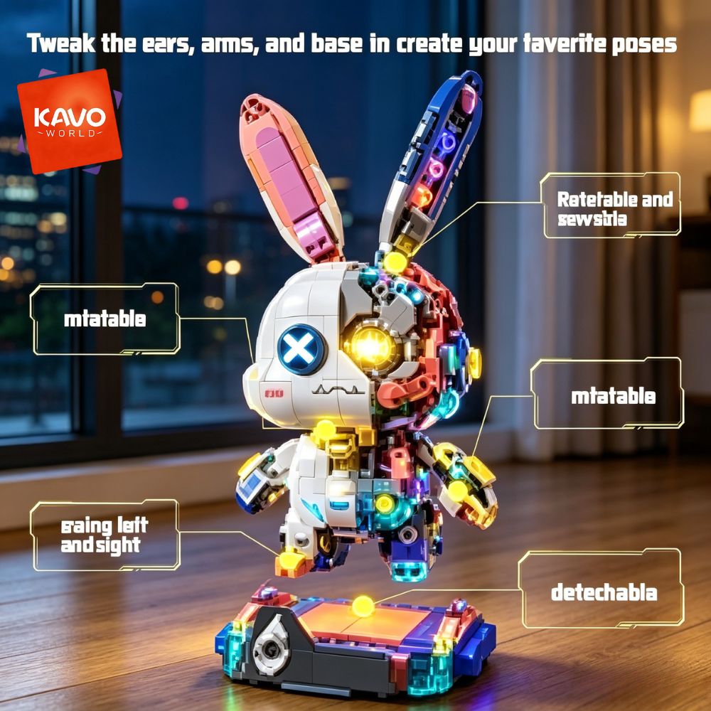 KAVOWORLD 1377 elementów Zesta – Desk Setup Builder recenzja i cena