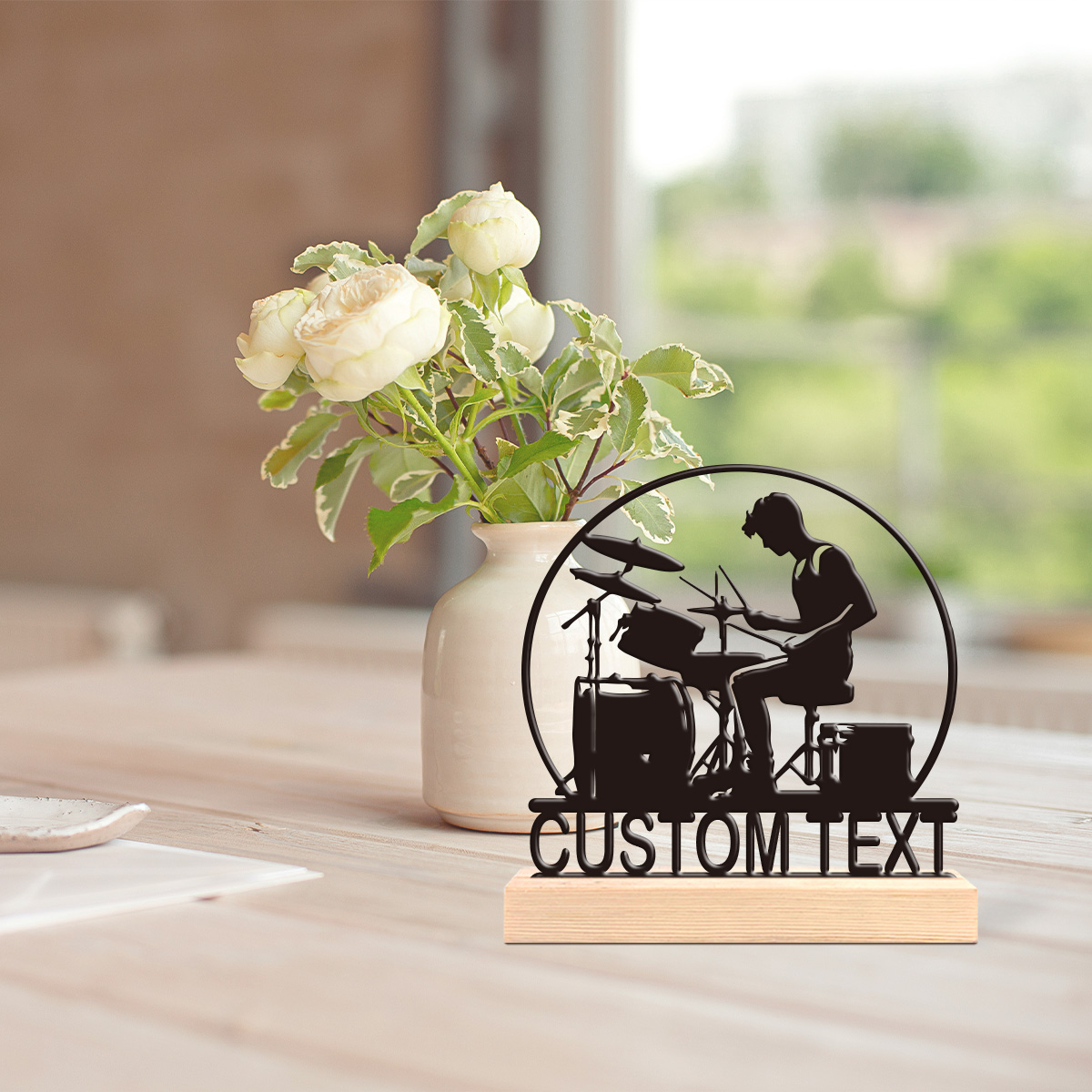 1 szt. Ciekawa metalowa statue – Desk Setup Decor recenzja i cena