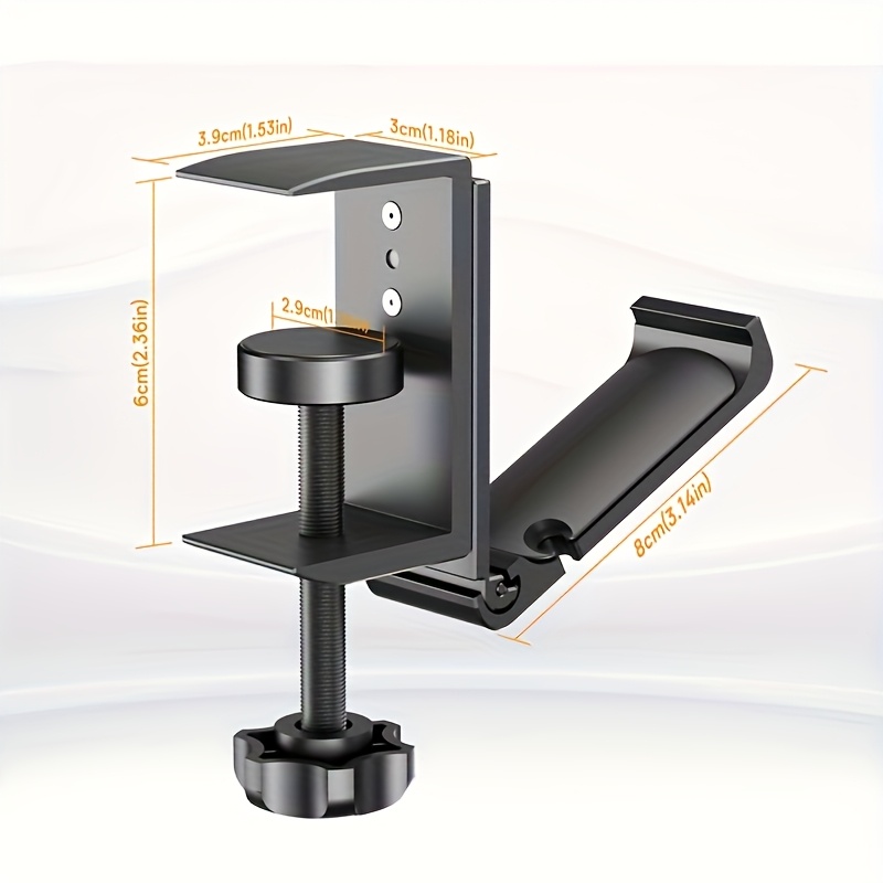 Całkowicie aluminiowy składany – Headphone Hook Under recenzja i cena