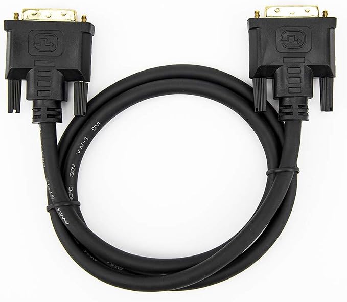 Kabel DVI-D Dual Link (25-pino – Dual Monitor Desk Setup recenzja i cena