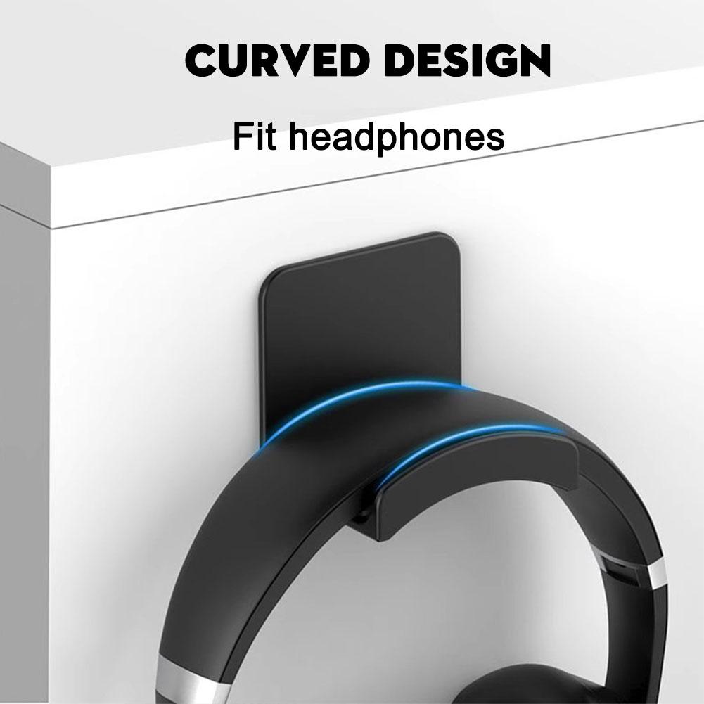 2 szt. Uniwersalny plastikowy  – Headphone Hook Under recenzja i cena