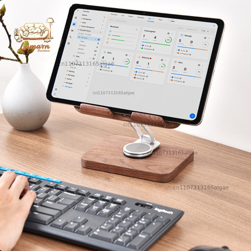 Podstawka pod iPad z drewna or – Desk Setup Tablet recenzja i cena