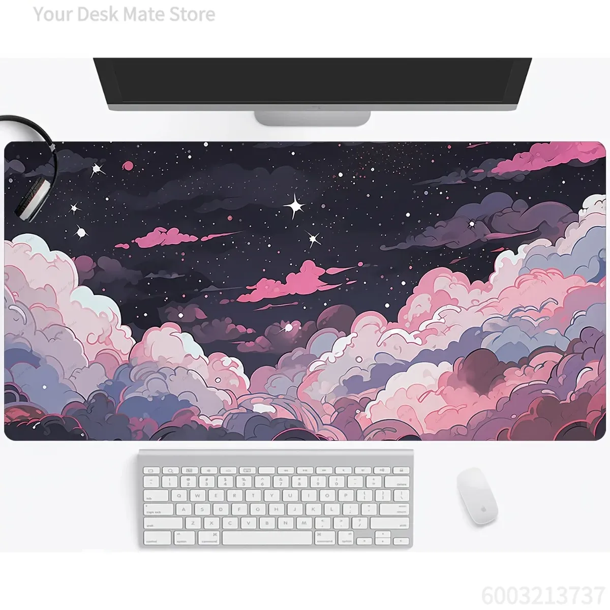 Urocza Różowo-Fioletowa Anime  – Desk Setup Laptop And Pc recenzja i cena