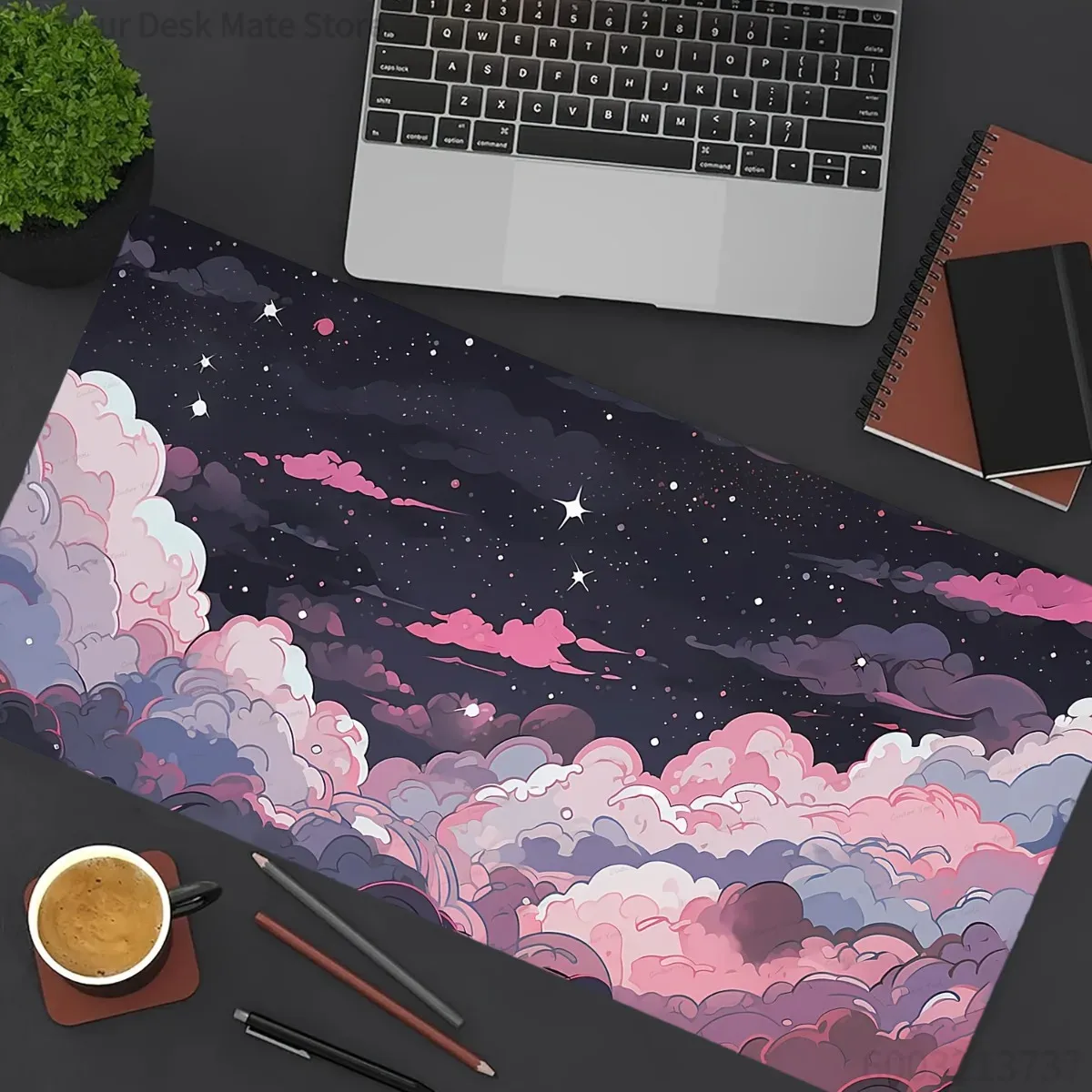 Urocza Różowo-Fioletowa Anime  – Desk Setup Laptop And Pc recenzja i cena