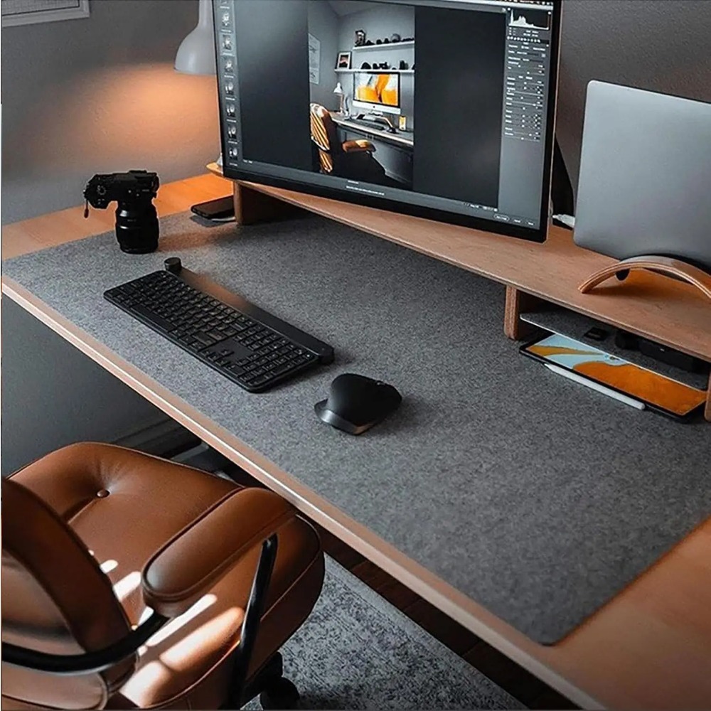 Podkładka na biurko z filcu, m – Desk Setup Carpet recenzja i cena