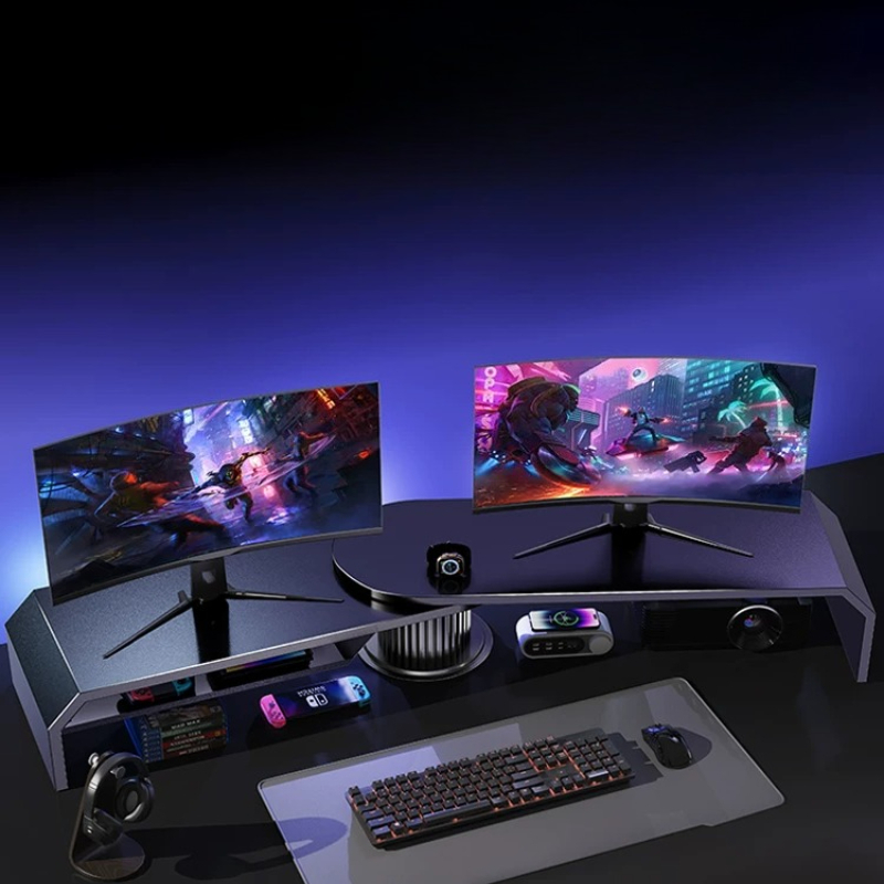 Podstawka pod dwa monitory do  – Desk Setup Monitor And Laptop recenzja i cena