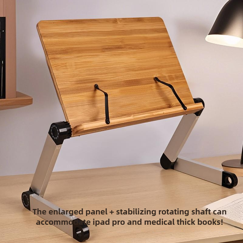 Regulowany bambusowy stolik do – Desk Setup With Ipad recenzja i cena