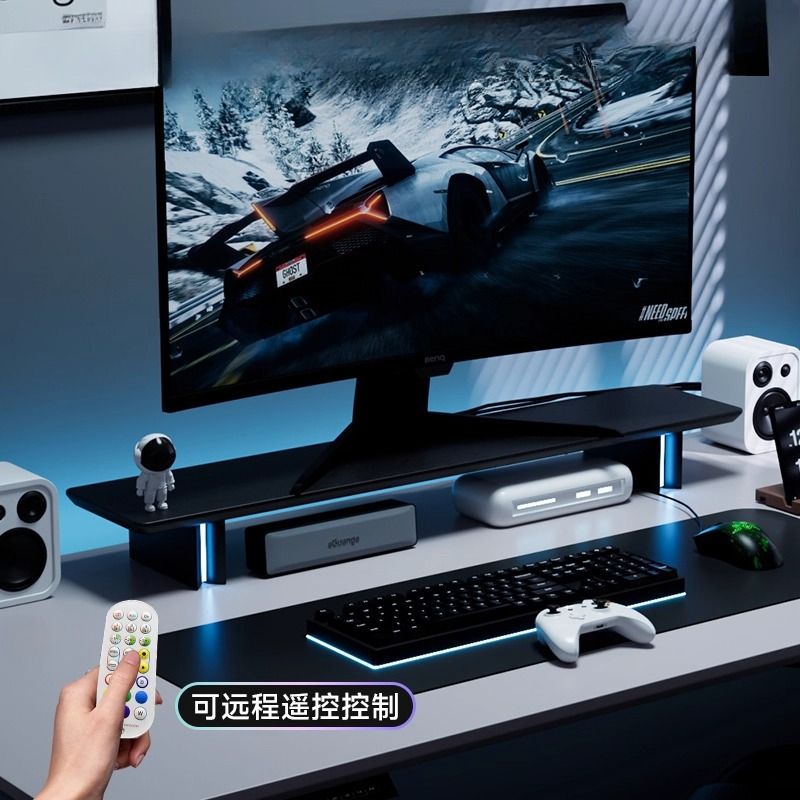 Stojak na monitor RGB Ergonomi – Desk Setup Monitor And Laptop recenzja i cena