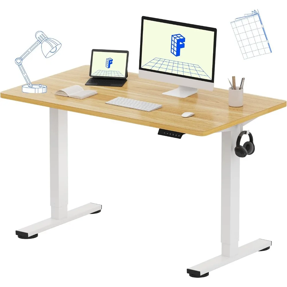 Jednoczęściowy stół do pracy n – Dual Monitor Desk Setup recenzja i cena
