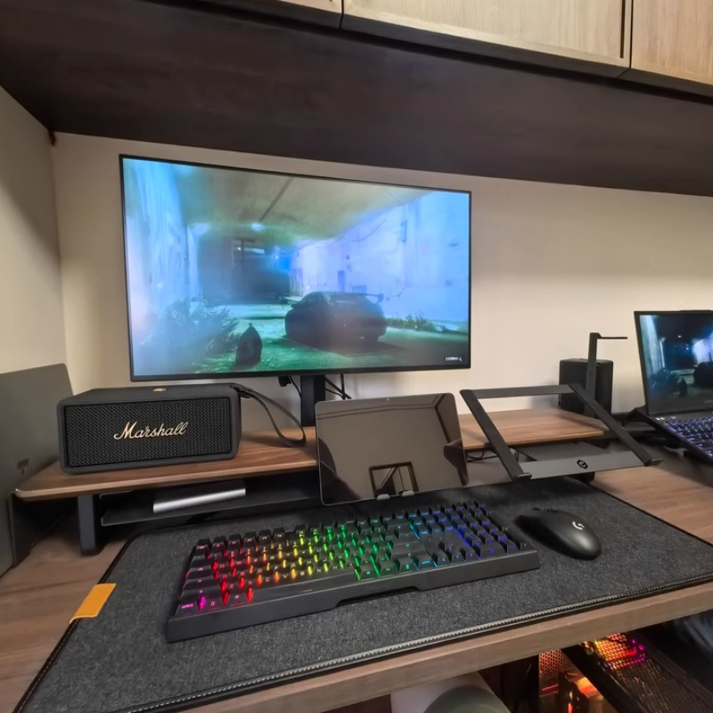 Modułowy podstawka pod monitor – Desk Setup Monitor And Laptop recenzja i cena