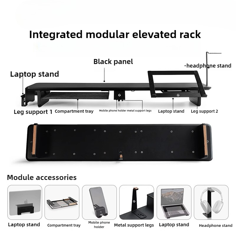 Modułowy podstawka pod monitor – Desk Setup Monitor And Laptop recenzja i cena