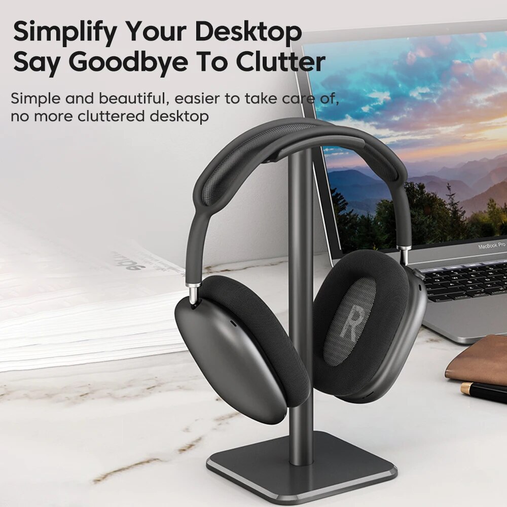 Uniwersalny stojak na słuchawk – Headphone Hook Under recenzja i cena