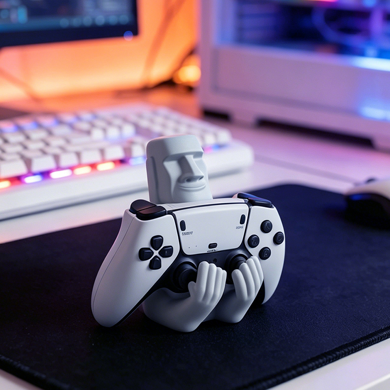 Zabawny uchwyt na gamepad z ży – Desk Setup Ps5 recenzja i cena
