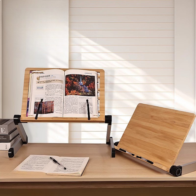 Regulowany bambusowy stolik do – Desk Setup With Ipad recenzja i cena