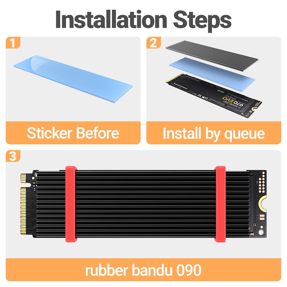 Radiator JEYI M.2 SSD, alumini – Desk Setup Ps5 recenzja i cena