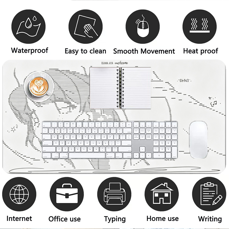 1 szt. Skórzana podkładka pod  – Desk Setup Carpet recenzja i cena