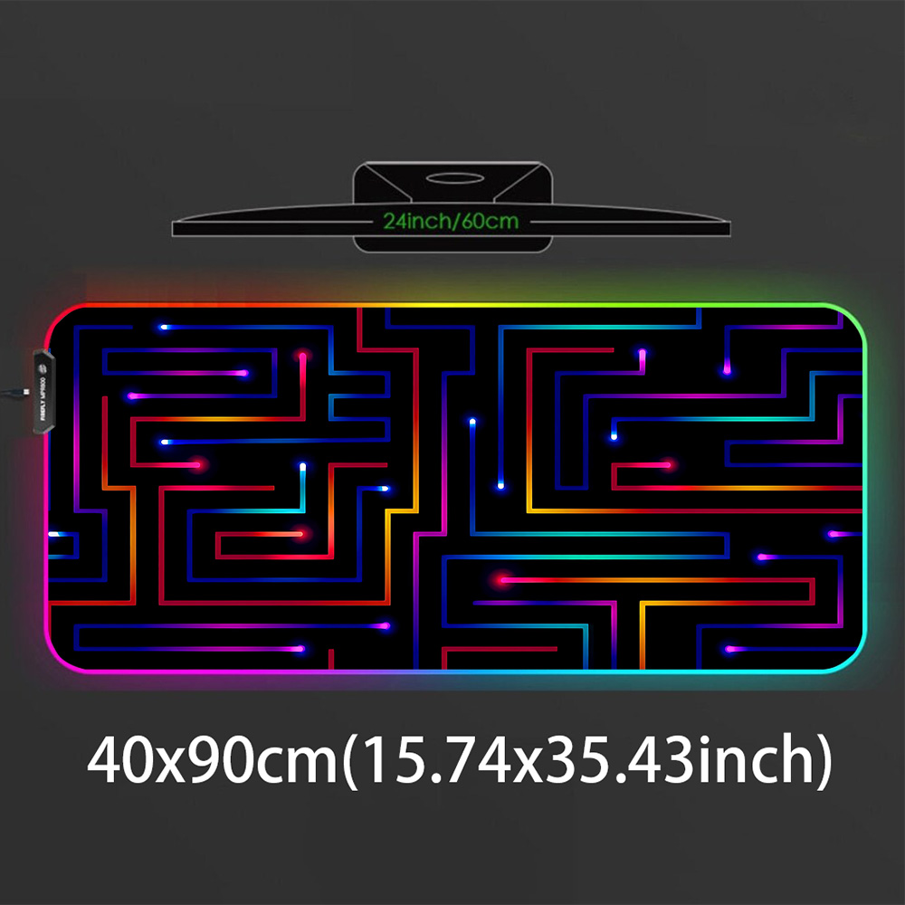 Podkładka pod mysz XXL 900x400 – Desk Setup Rgb recenzja i cena