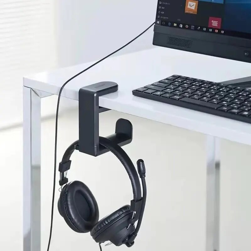 Uniwersalny stojak na słuchawk – Headphone Hook Under recenzja i cena